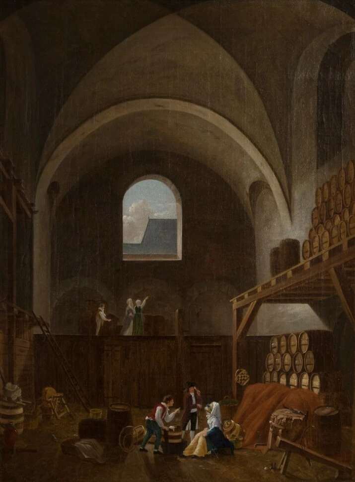 Il bottaio del Palazzo delle Terme di Cluny dell'imperatore Giuliano a Parigi